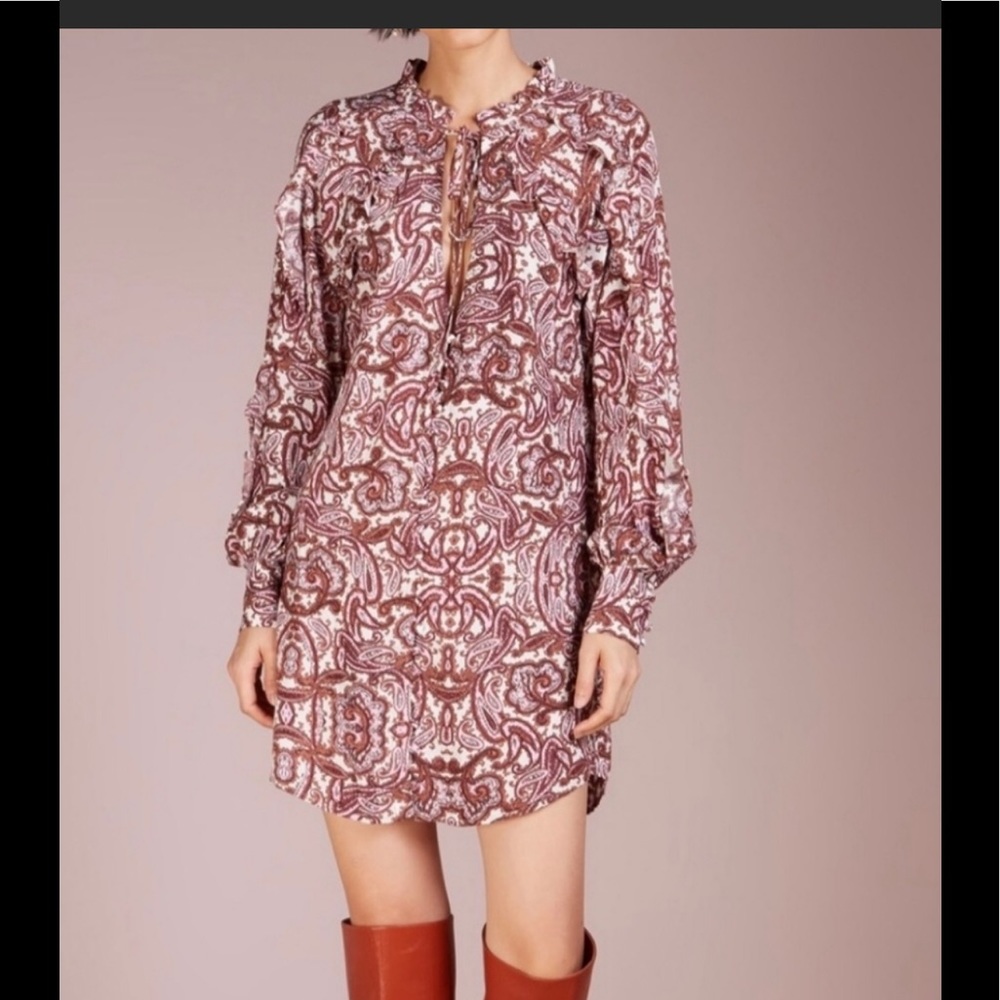 For Love and Lemons Romy Paisley dress